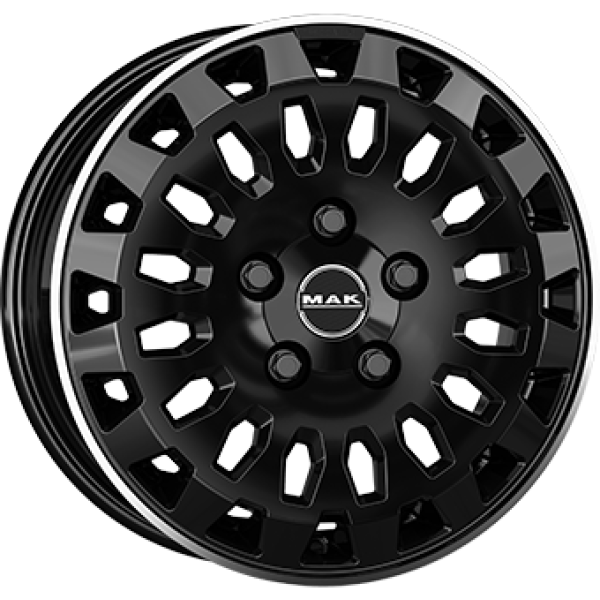 MAK OVERLAND GLOSS BLACK / POLISHED LIP