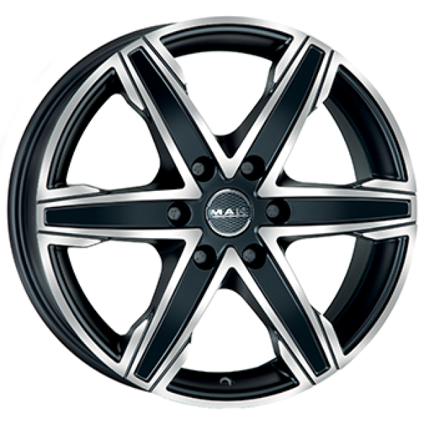 MAK KING 6 DULL BLACK / POLISHED