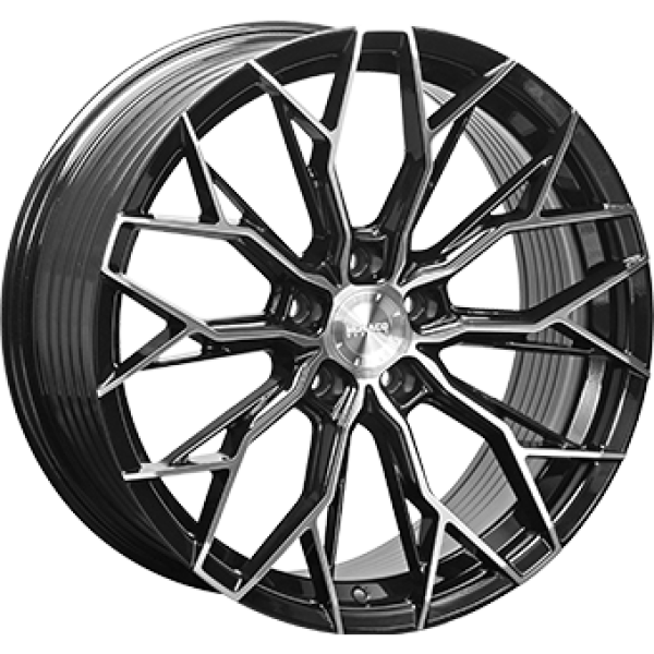 MONACO FF3 GLOSS BLACK / POLISHED MONACO FF3 GLOSS BLACK / POLISHED