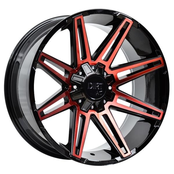 DIRT A.T D88 GLOSSBLACK RED FACE