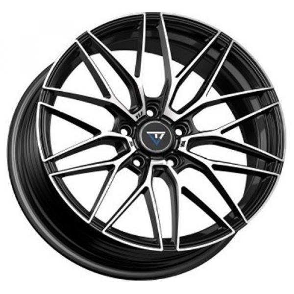 VLF WHEELS VLF15 BLACK MACHINED FACE VLF WHEELS VLF15 BLACK MACHINED FACE